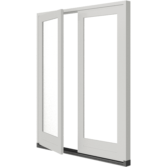 Houten stolp tuindeur buitendraaiend met klassieke charme